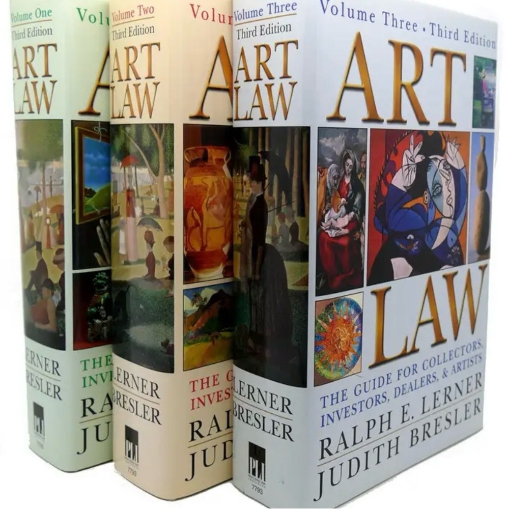Art Law Book Set by Ralph E. Lerner and Judith Bresler - Multicolor
